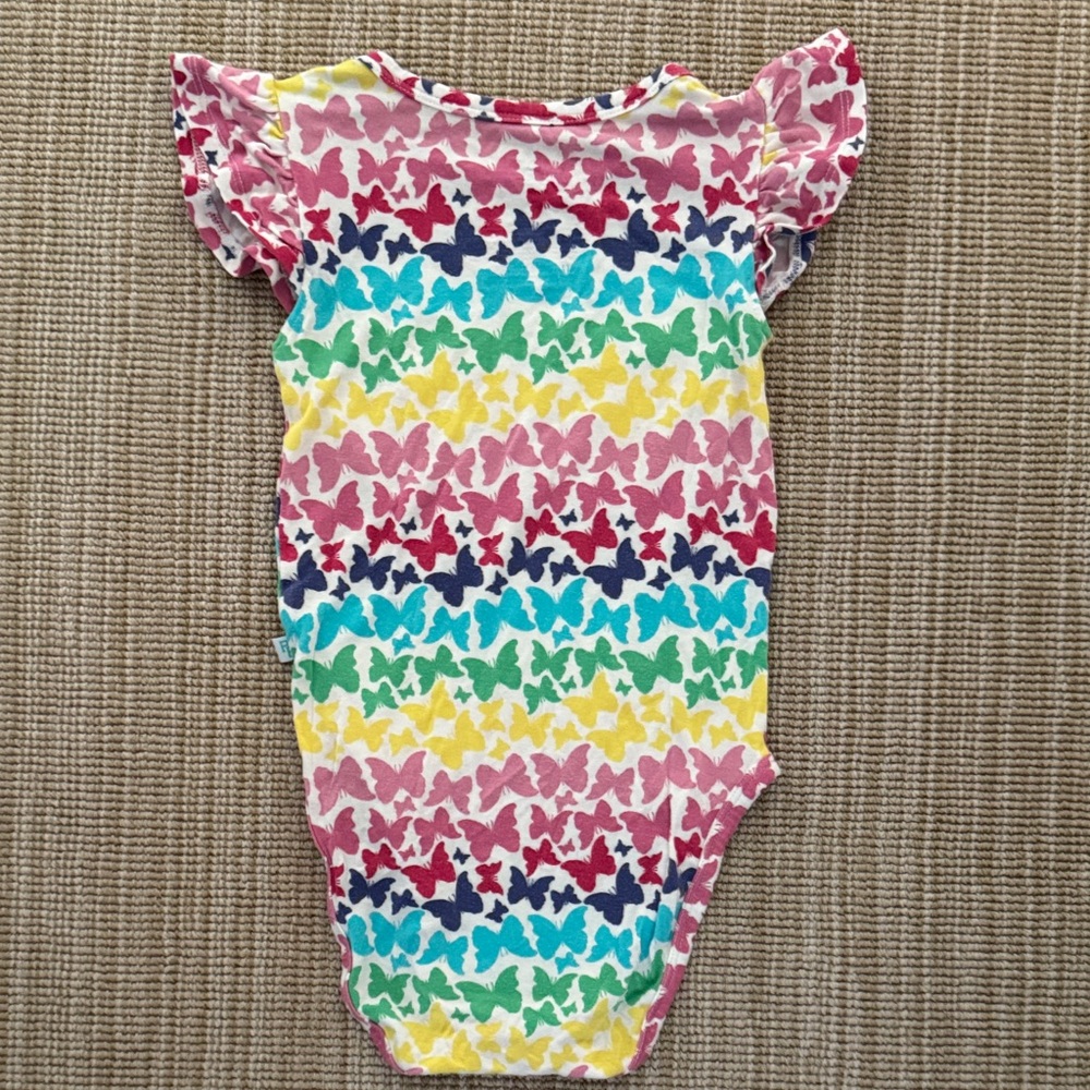 Posh Peanut Rainbow Butterfly Bodysuit - Picture 2 of 3